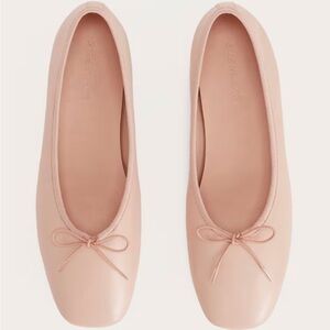 BNWT Everlane the Day Ballet Flat in Pale Pink size 10
